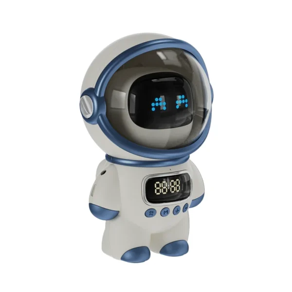 New portable wireless audio speaker, Smart Astronaut Bluetooth speaker with nightlight, FM radio, subwoofer, music speaker - Image 5