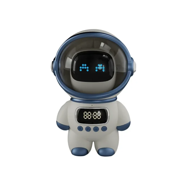 New portable wireless audio speaker, Smart Astronaut Bluetooth speaker with nightlight, FM radio, subwoofer, music speaker - Image 6