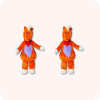 Buddy The Unicorn Plush Type B 2PCS