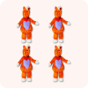 Buddy The Unicorn Plush Type B 4PCS