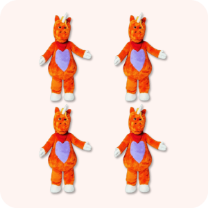 Buddy The Unicorn Plush Type B 4PCS