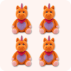 Buddy The Unicorn Plush Type C 4PCS