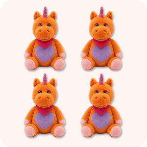 Buddy The Unicorn Plush Type C 4PCS
